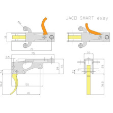 Mecanismo de disparo SigalSub JACO SMART easy plano