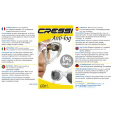 Antifog Cressi Spray 60ml caracteristicas