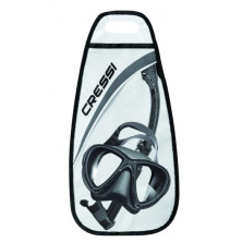 Kit Cressi mascara Quantum + tubo Itaca Ultra Dry bolsa