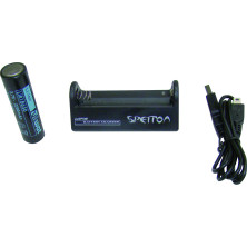 Linterna Q-5 Storm bateria Spetton bateria
