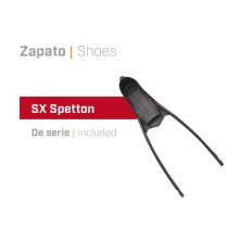 Aletas Spetton Carbono CX Ares T700 H zapato