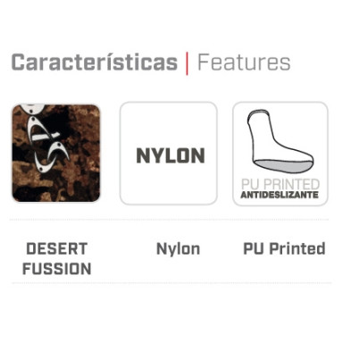 Escarpines Spetton Desert Brown Fussion caracteristicas